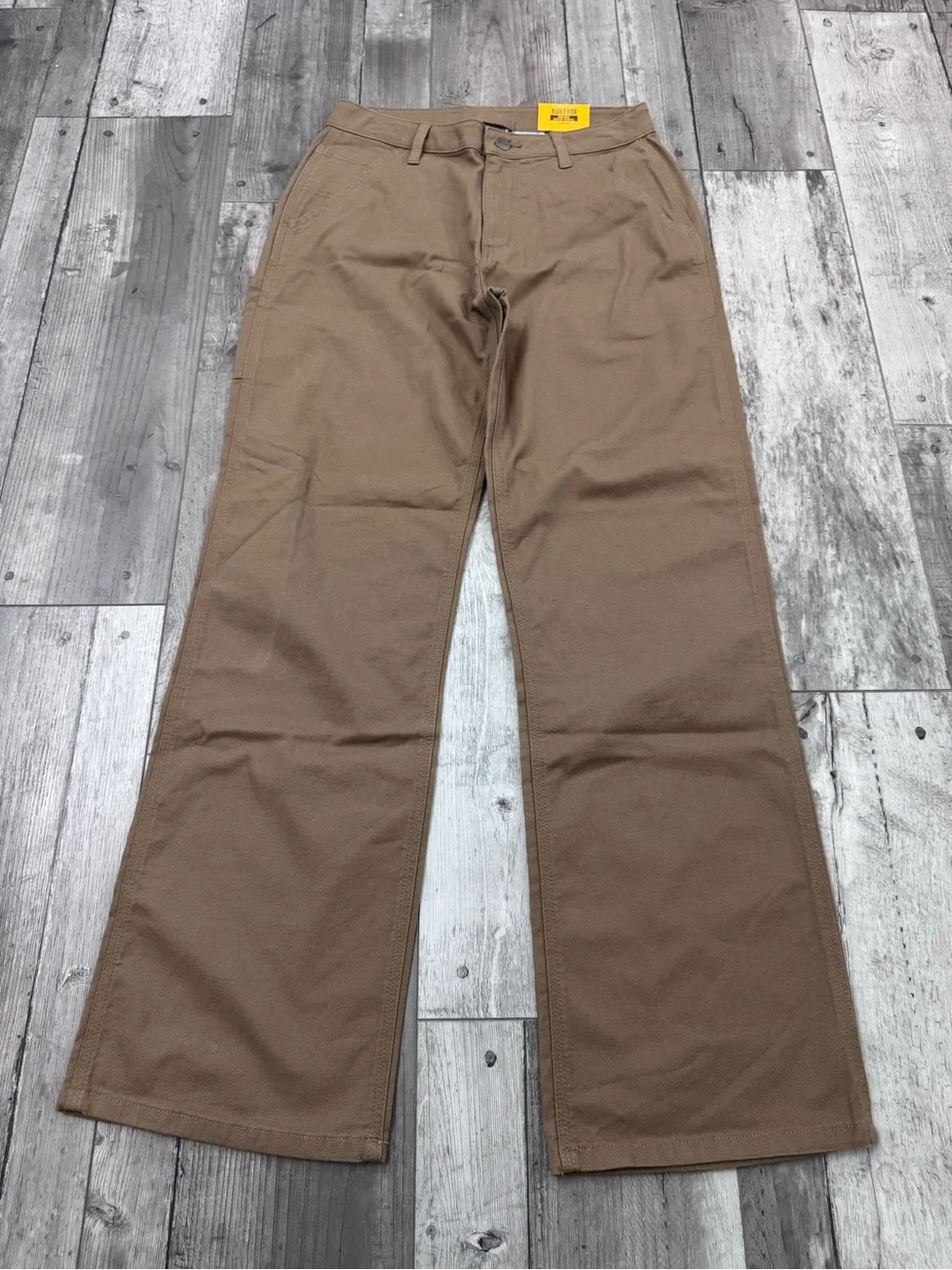 Carhartt Kids Size 16 Canyon Brown Loose Fit Utility Bootcut Work Pants NWT NEW